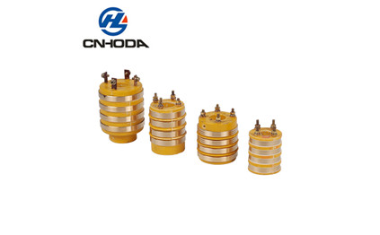 Through hole slip ring series