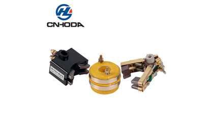 Through hole slip ring series