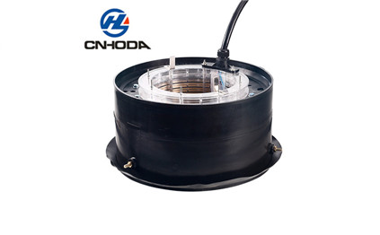 Through hole slip ring series