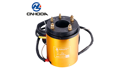 Through hole slip ring series